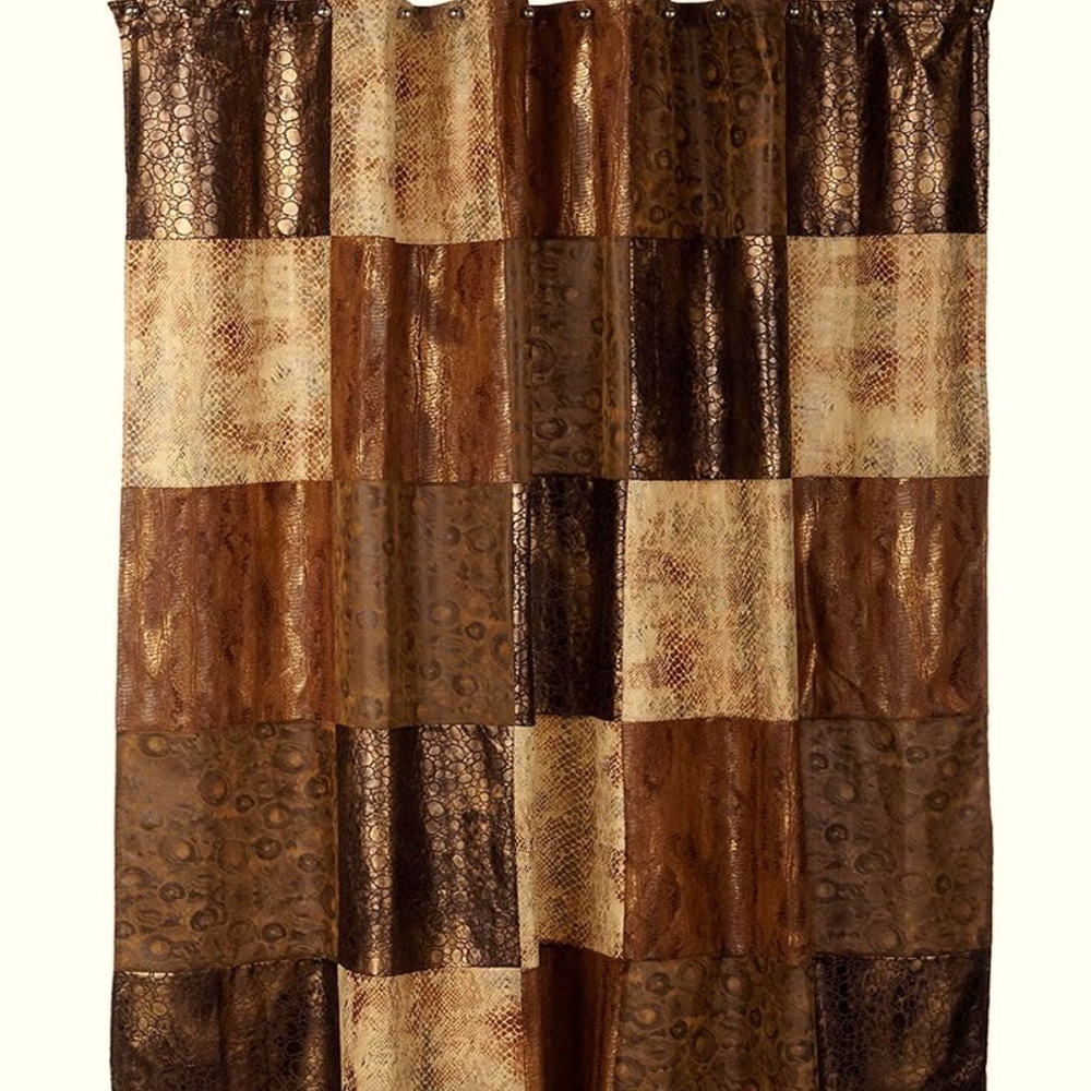 Zambia shower curtain